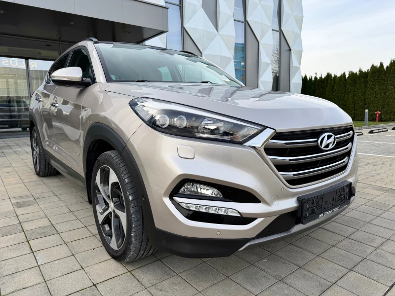 Hyundai Tucson PREMIUM-4X4-ОБДУХВАНЕ-ПАНОРАМА-КАМЕРА-ПАМЕТ-, снимка 3 - Автомобили и джипове - 47413593