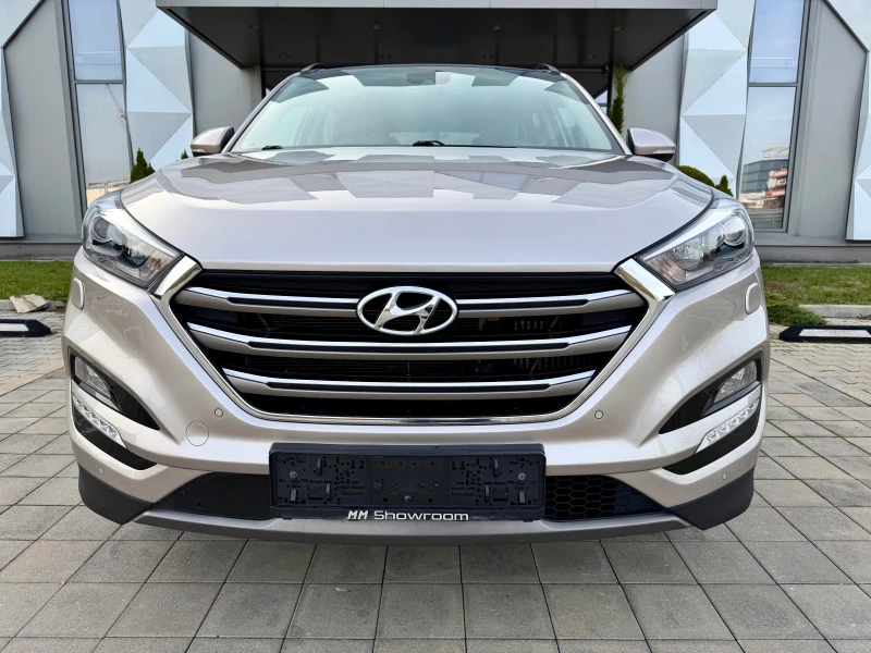 Hyundai Tucson PREMIUM-4X4-ОБДУХВАНЕ-ПАНОРАМА-КАМЕРА-ПАМЕТ-, снимка 2 - Автомобили и джипове - 47413593