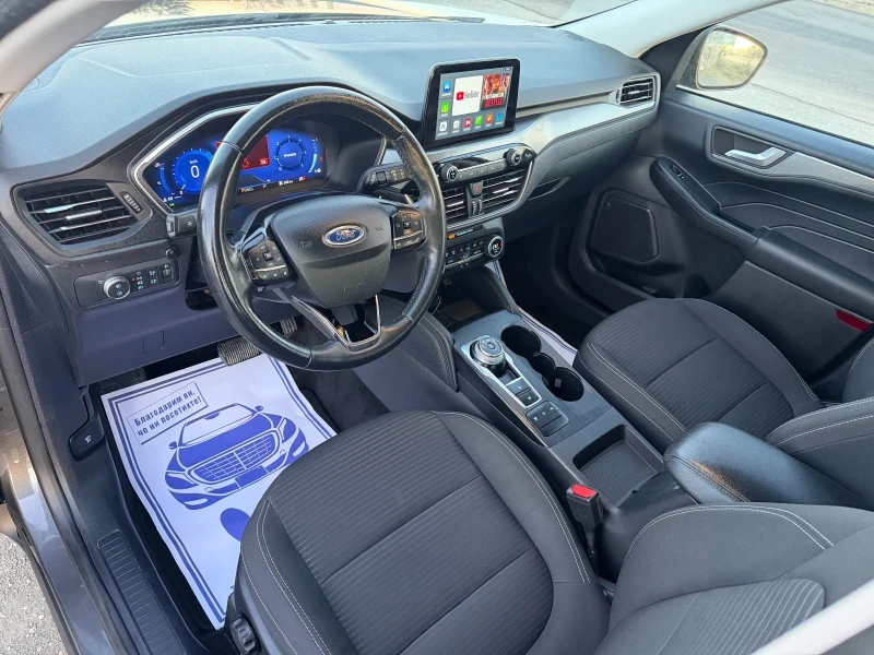 Ford Kuga 2.0 - 190 кс / 4X4 / АВТОМАТИК / CARPLAY / ЕВРО6 , снимка 9 - Автомобили и джипове - 53527564