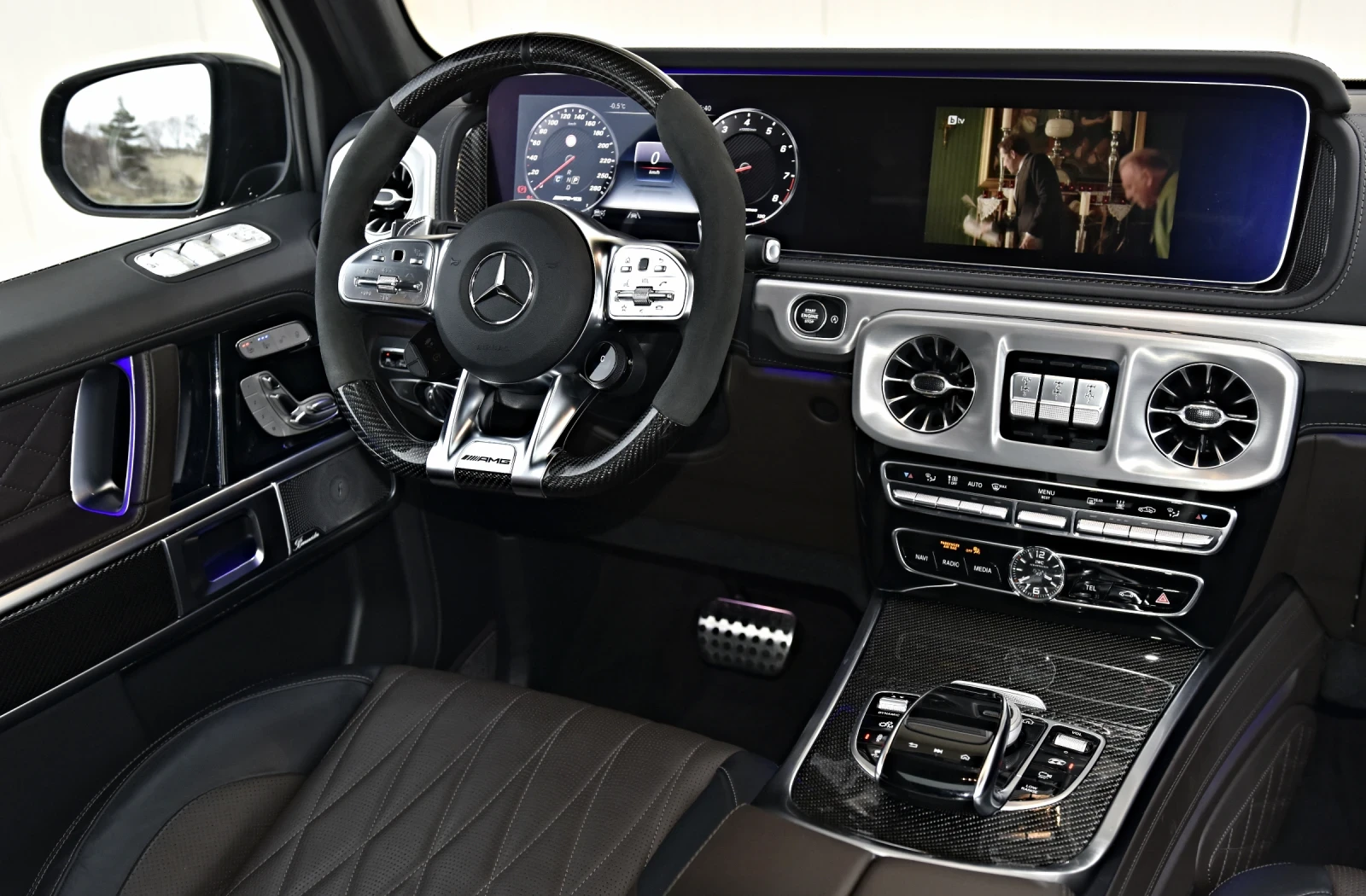 Mercedes-Benz G 63 AMG MANUFACTUR 3xTV MANGO MATT CARBON FULL - изображение 10