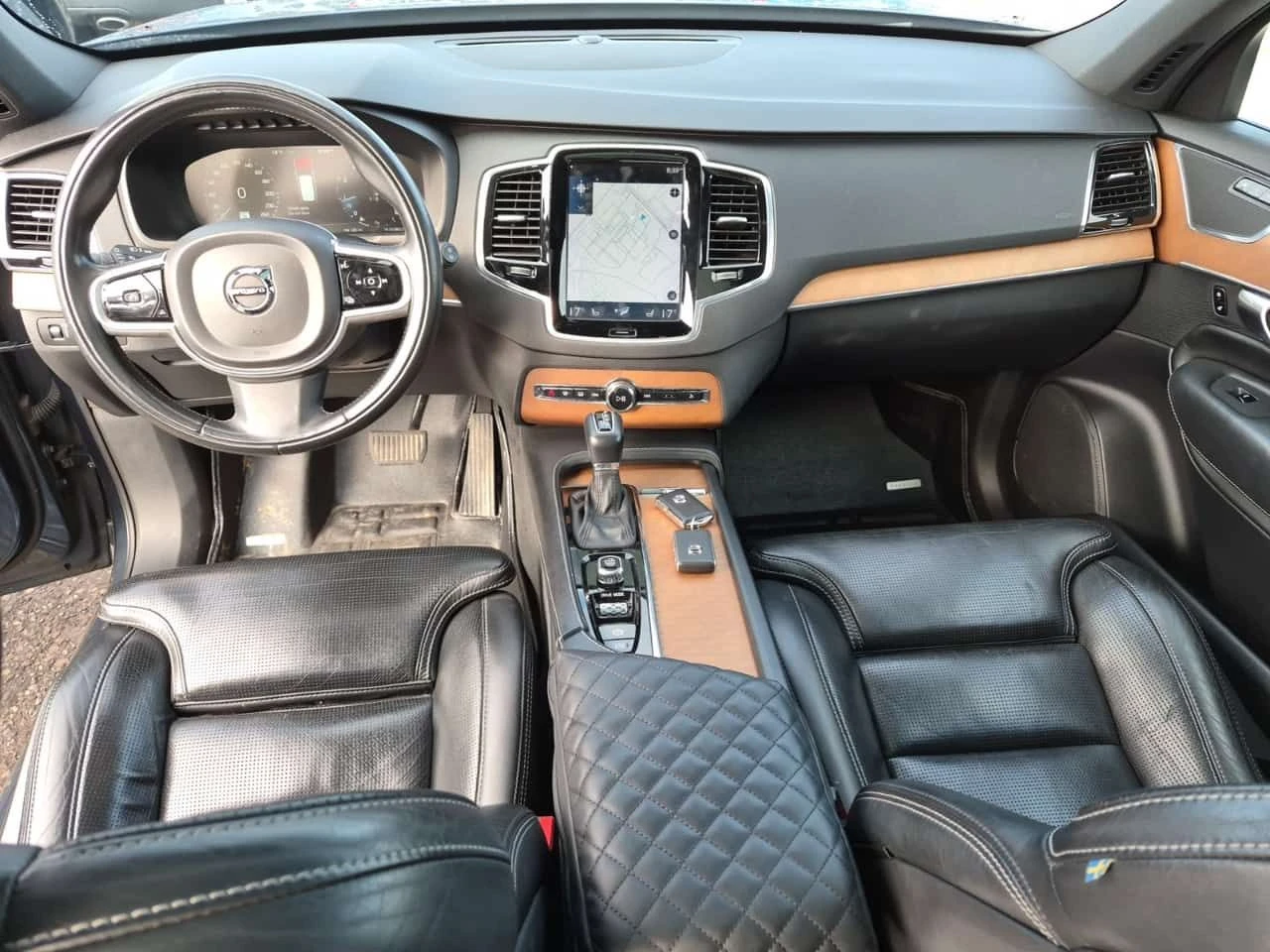 Volvo Xc90 INSCRIPTION/CARFAX/Подгрев/Обдух/Панорама/2 Ключа, снимка 9 - Автомобили и джипове - 55073293