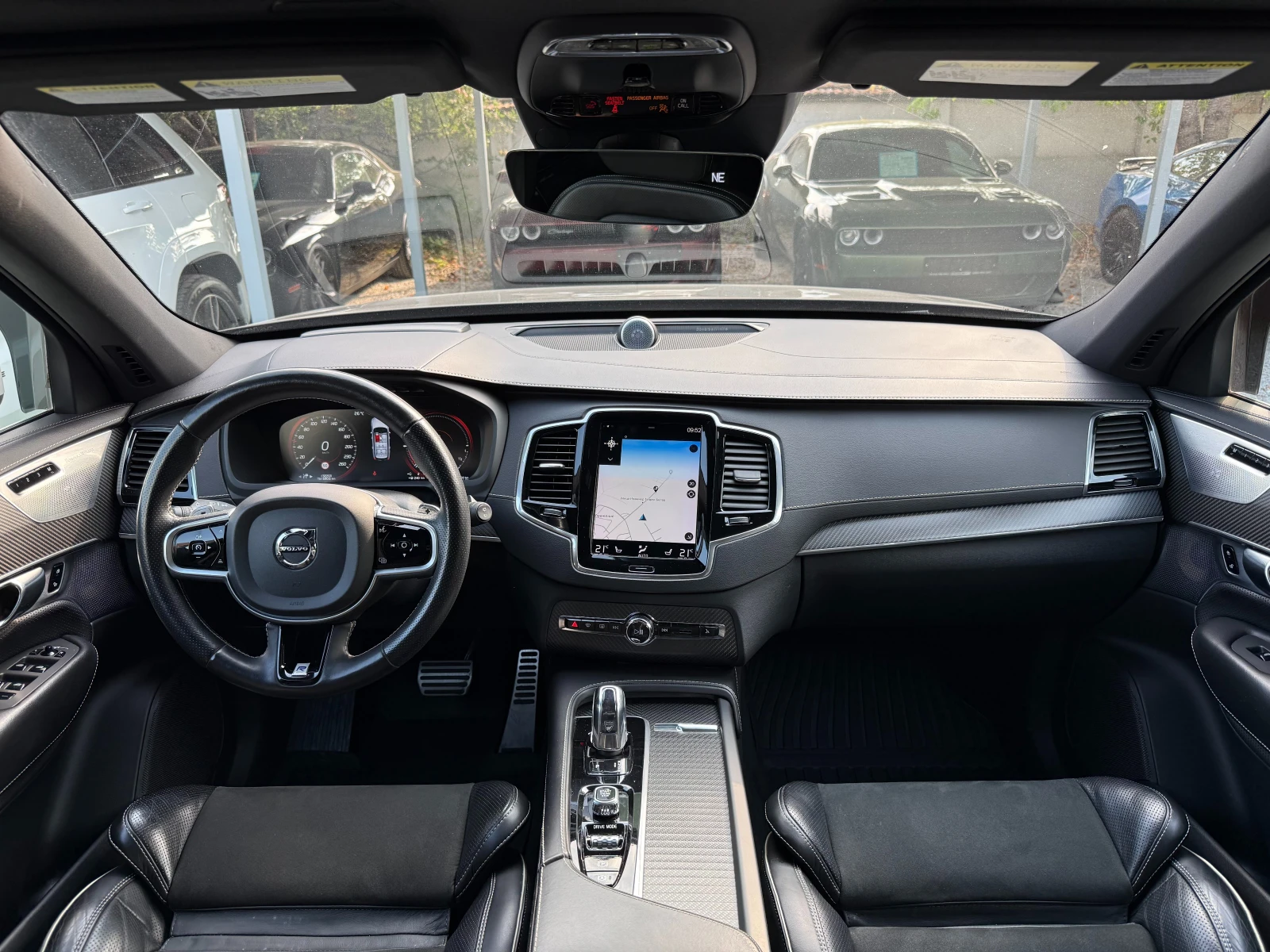 Volvo Xc90 R-DESIGN, eAWD, TWIN ENGINE, снимка 14 - Автомобили и джипове - 55803575