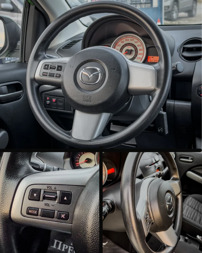 Mazda 2 1.4i - 75k.c., снимка 14 - Автомобили и джипове - 52367495