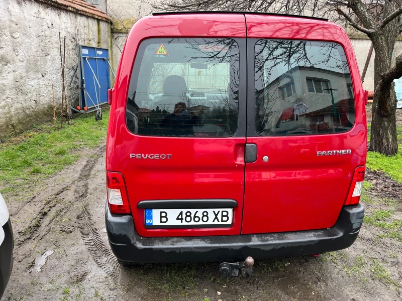 Peugeot Partner 1.4i, ГАЗ, товарен, теглич, снимка 3 - Автомобили и джипове - 53573512