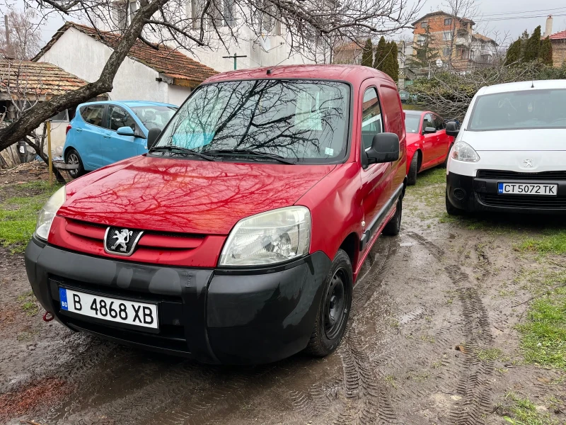 Peugeot Partner 1.4i, ГАЗ, товарен, теглич, снимка 2 - Автомобили и джипове - 53573512