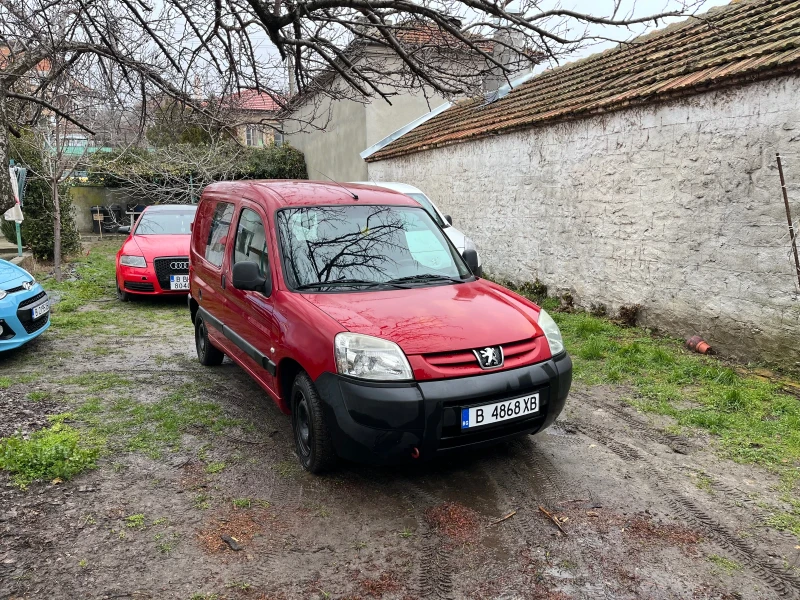 Peugeot Partner 1.4i, ГАЗ, товарен, теглич