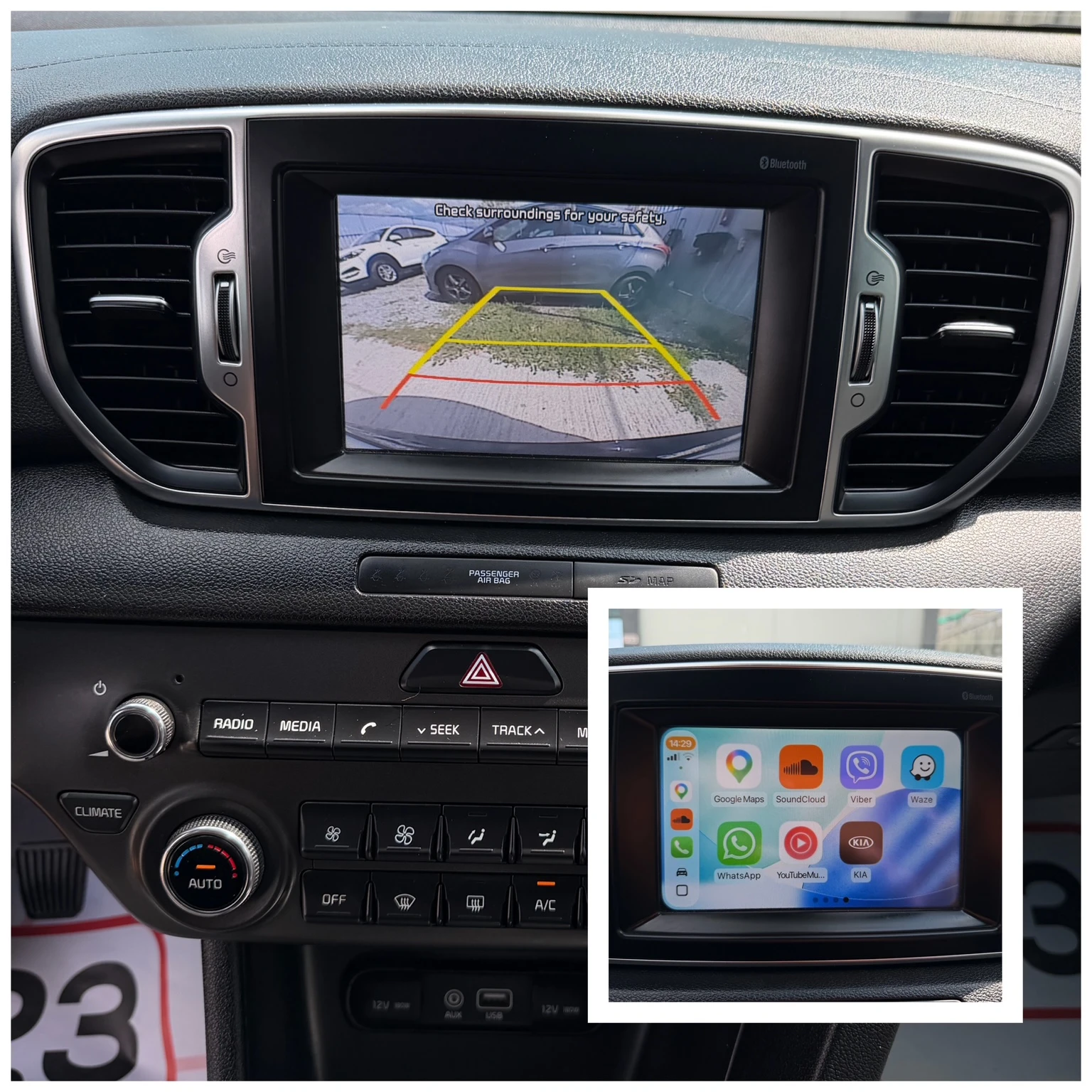 Kia Sportage 1.6* ������* 2018���.* Apple* CarPlay* * *  | Mobile.bg � ����������� 14