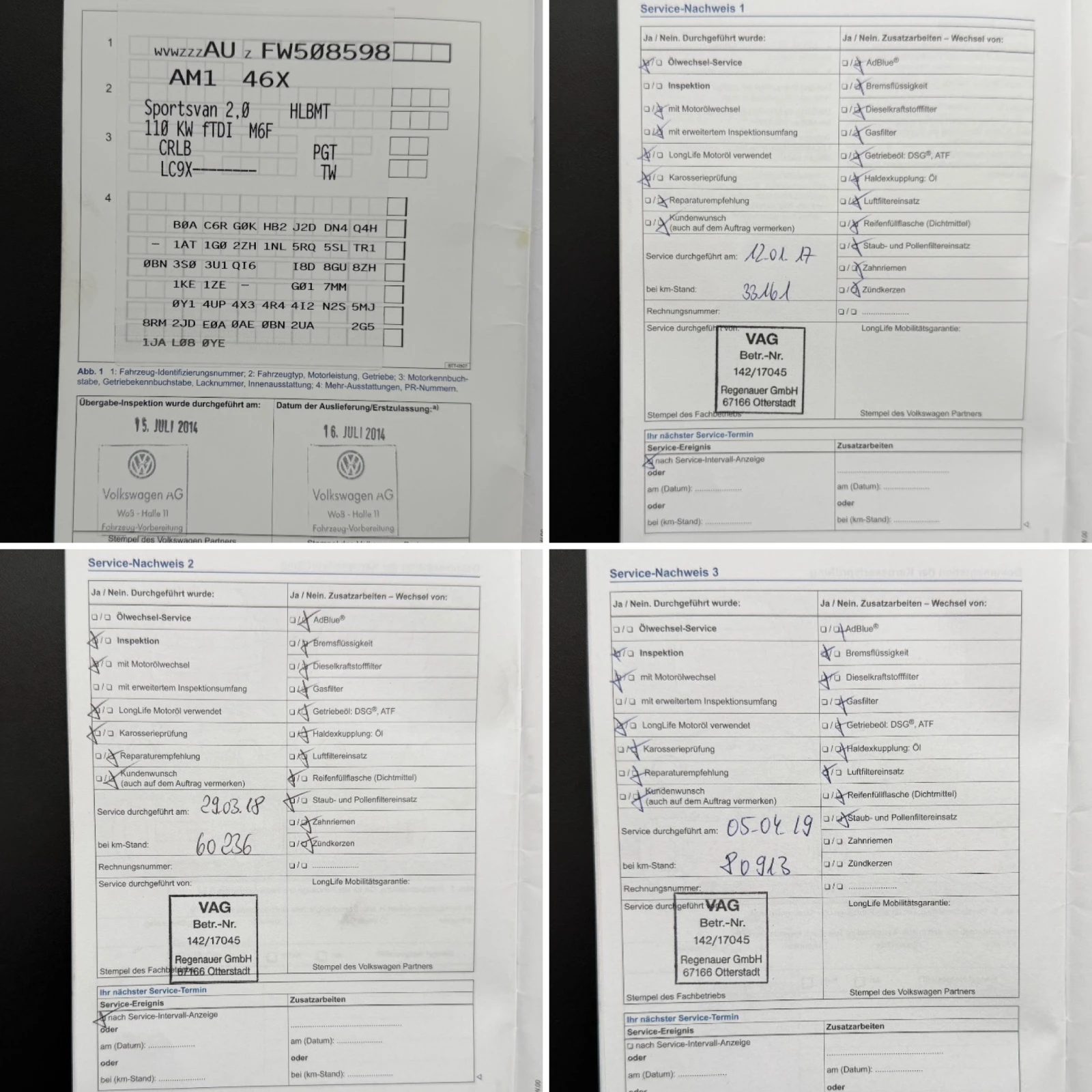 VW Golf 2.0TDI* СЕРВИЗНА КНИЖКА С ПЪЛНА ИСТОРИЯ В VW, снимка 15 - Автомобили и джипове - 54026060