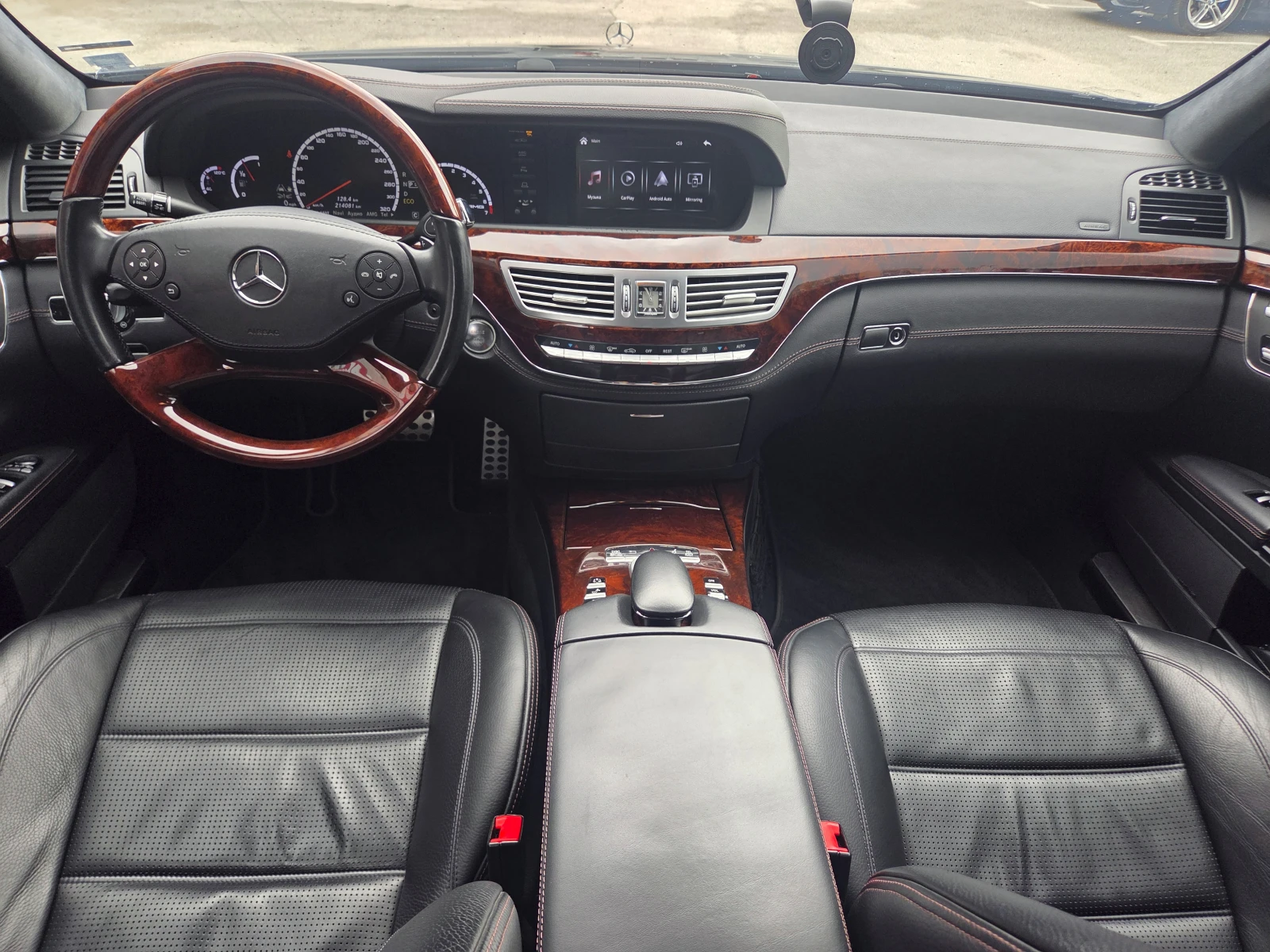 Mercedes-Benz S 63 AMG LONG/ABC-Active Body Control suspension, снимка 11 - Автомобили и джипове - 54088410