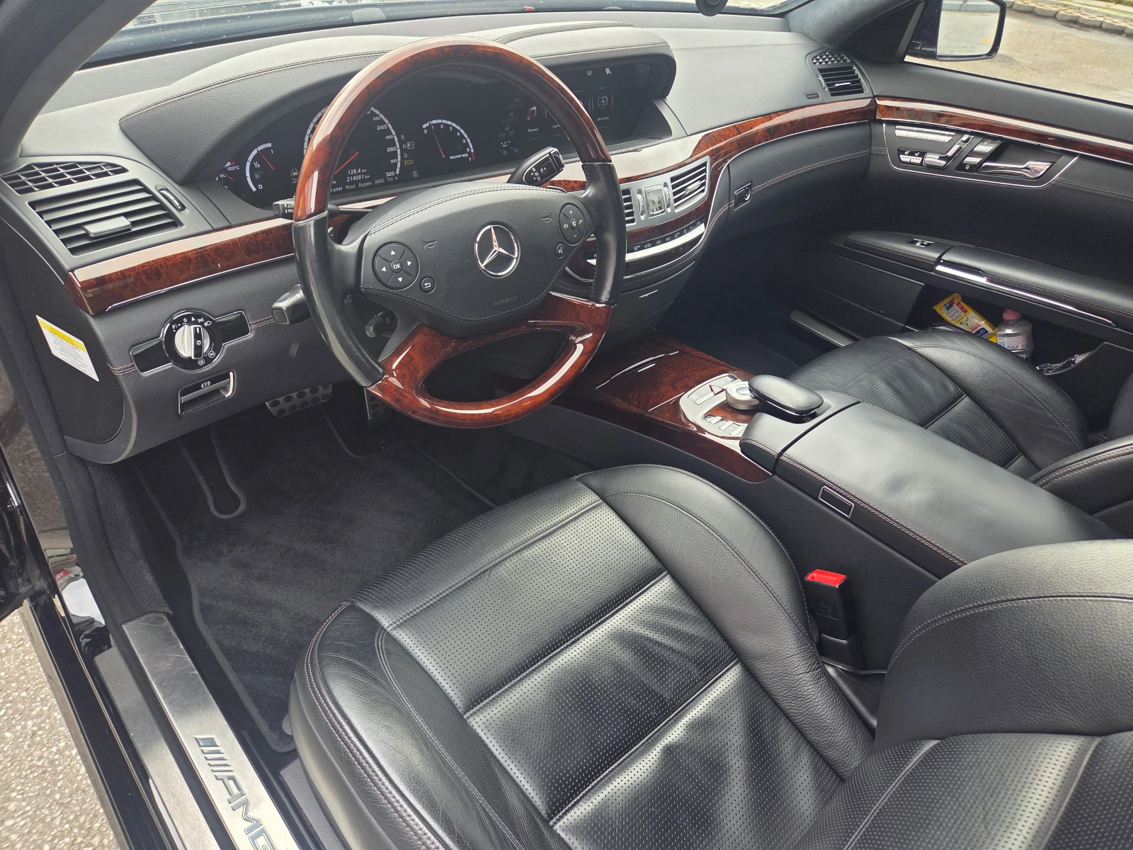 Mercedes-Benz S 63 AMG LONG/ABC-Active Body Control suspension, снимка 9 - Автомобили и джипове - 54088410