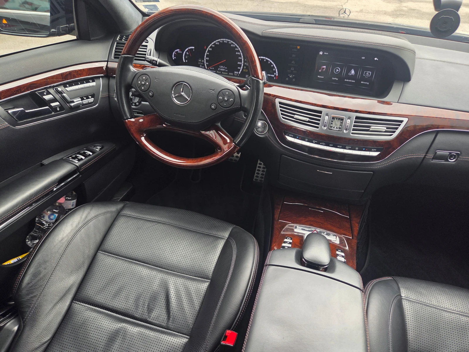 Mercedes-Benz S 63 AMG LONG/ABC-Active Body Control suspension, снимка 13 - Автомобили и джипове - 54088410