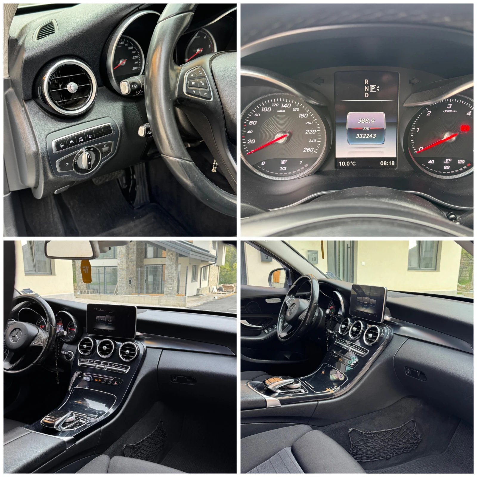Mercedes-Benz C 200 C63Packet/Full Extri/, снимка 12 - Автомобили и джипове - 54479369