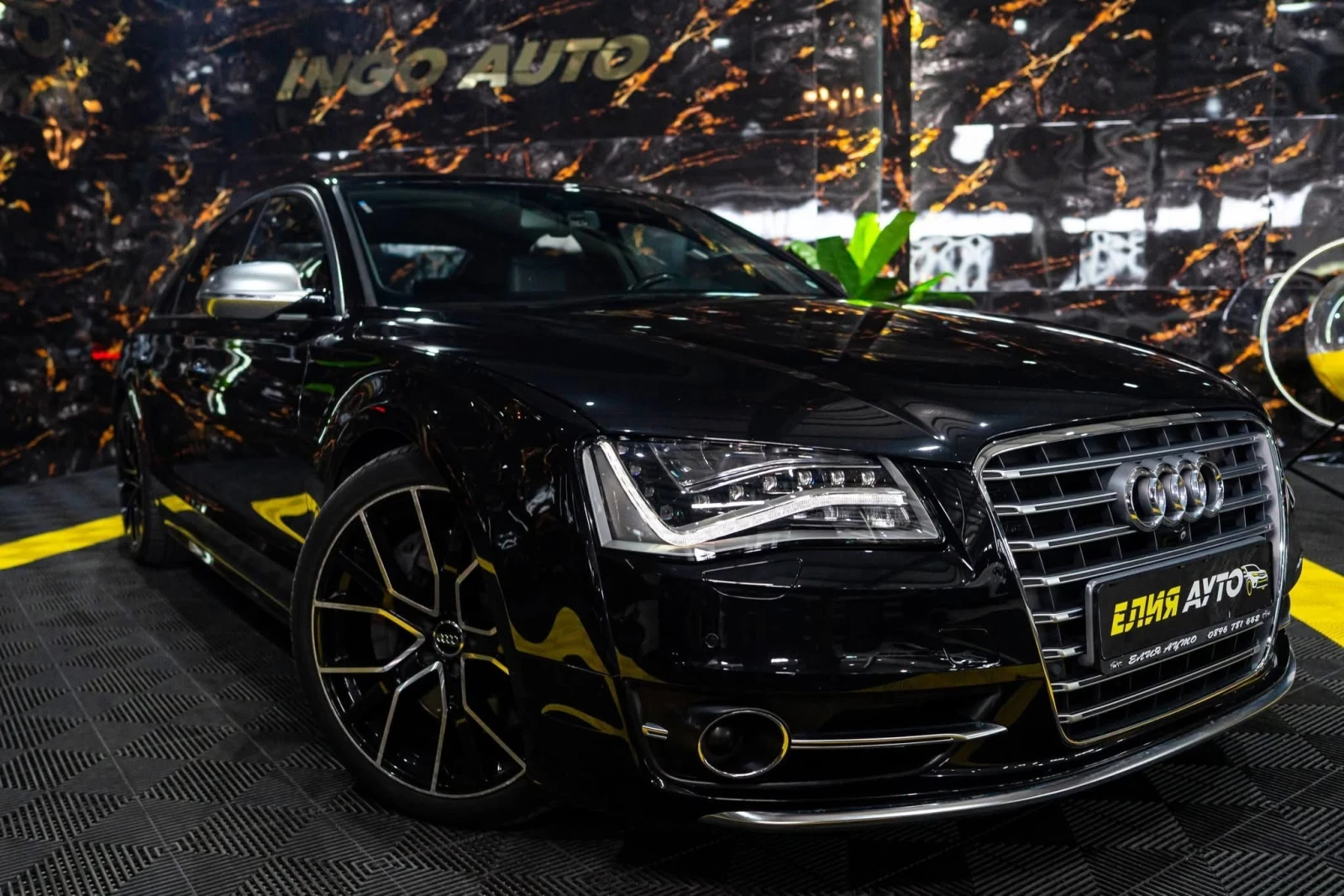 Audi S8 4.0 V8 LED NAVI CARBON BOSE ЛИЗИНГ 100%, снимка 4 - Автомобили и джипове - 55013107