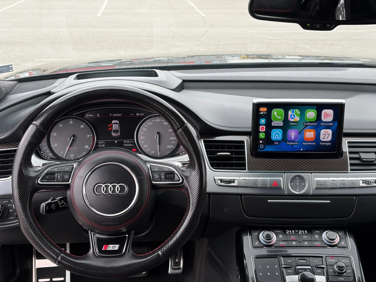 Audi S8 Plus ( Carbon Ceramic ) 605 к.с., снимка 11 - Автомобили и джипове - 56728478