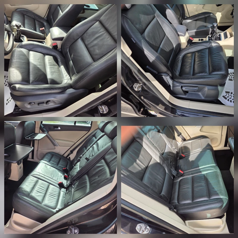 VW Tiguan 2.0TDI4x4 NAVI кожа, снимка 11 - Автомобили и джипове - 53536973