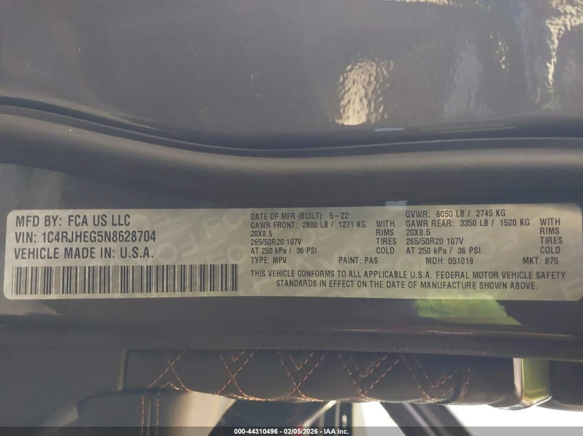 Jeep Grand cherokee 3.6l Summit 4X4, снимка 9 - Автомобили и джипове - 53941026