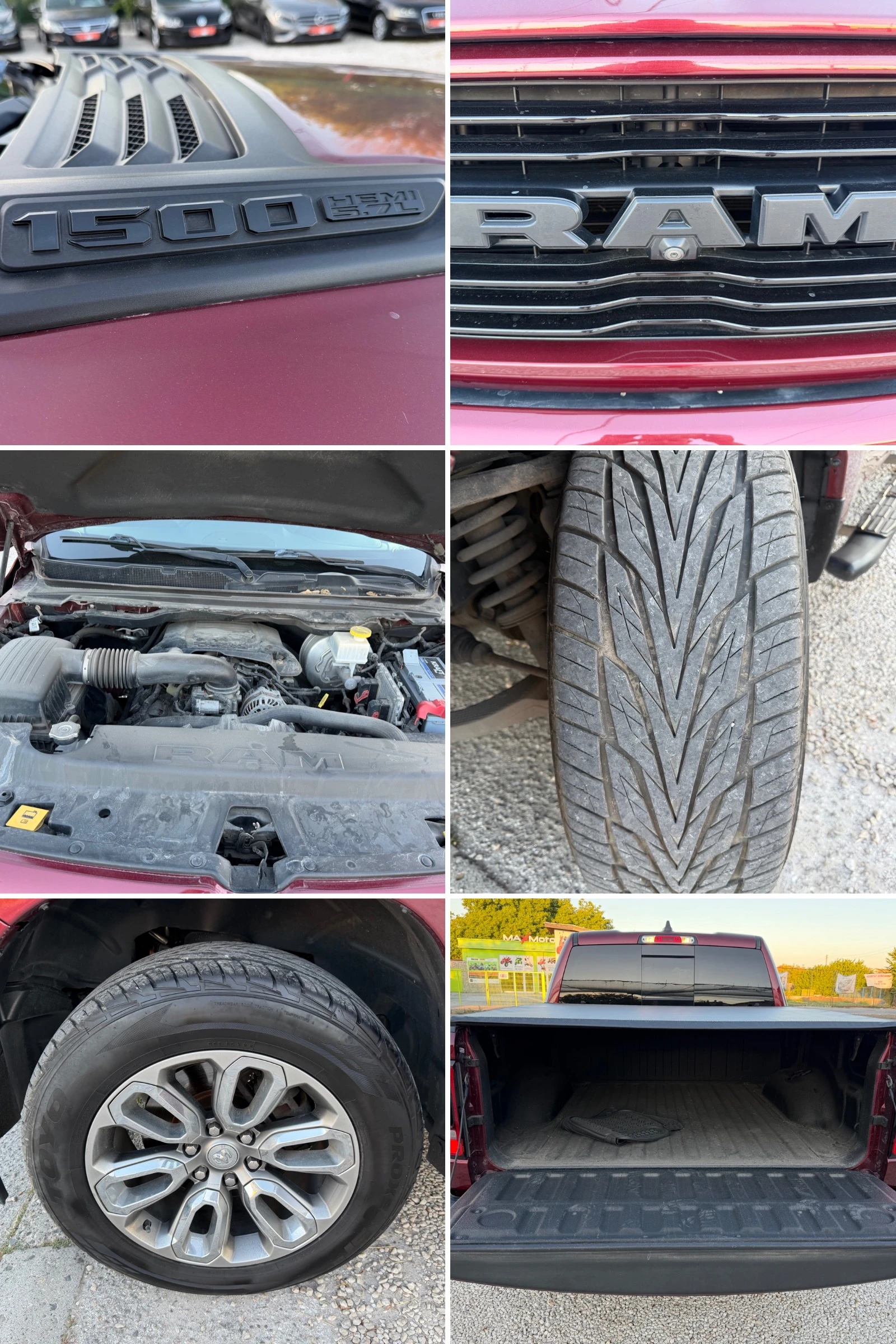 Dodge RAM 1500 5.7L* V8* HEMI, снимка 13 - Автомобили и джипове - 55499738