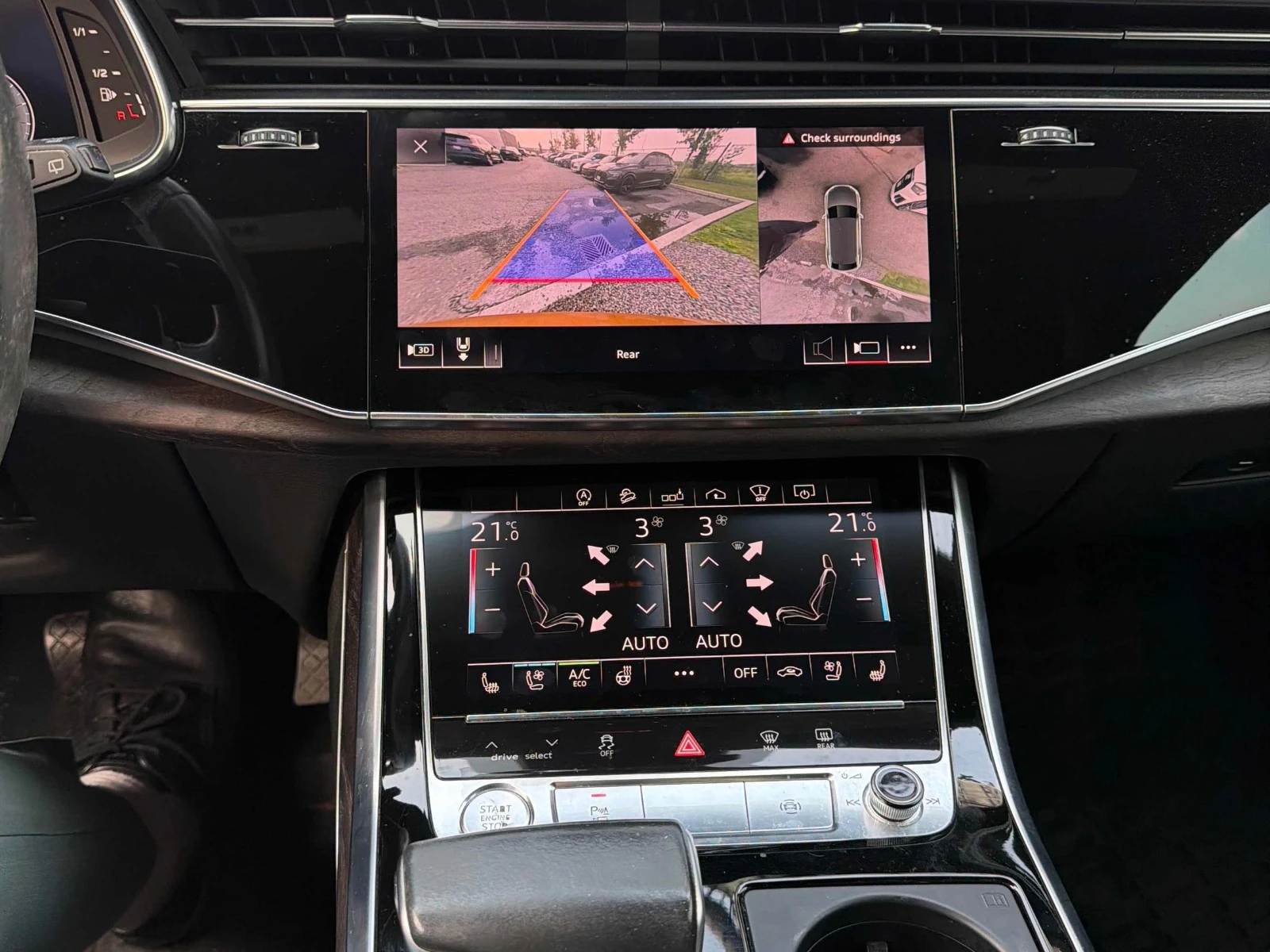 Audi Q8 TECHNIK* 360* ОБДУХ* PANO* HUD, снимка 9 - Автомобили и джипове - 55532973
