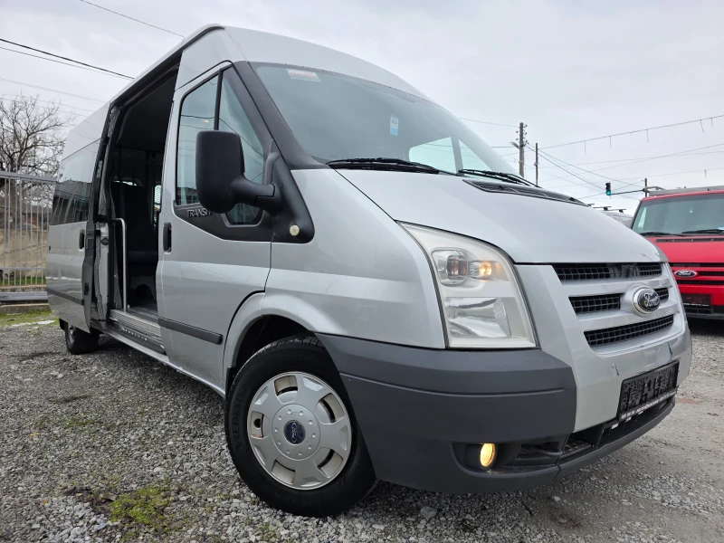 Ford Transit 2.2tdci 6скорости 8+ 1 Рампа Дълга база, снимка 3 - Бусове и автобуси - 53562838