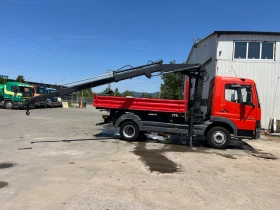 Mercedes-Benz 1018 Самосвал кран, снимка 7
