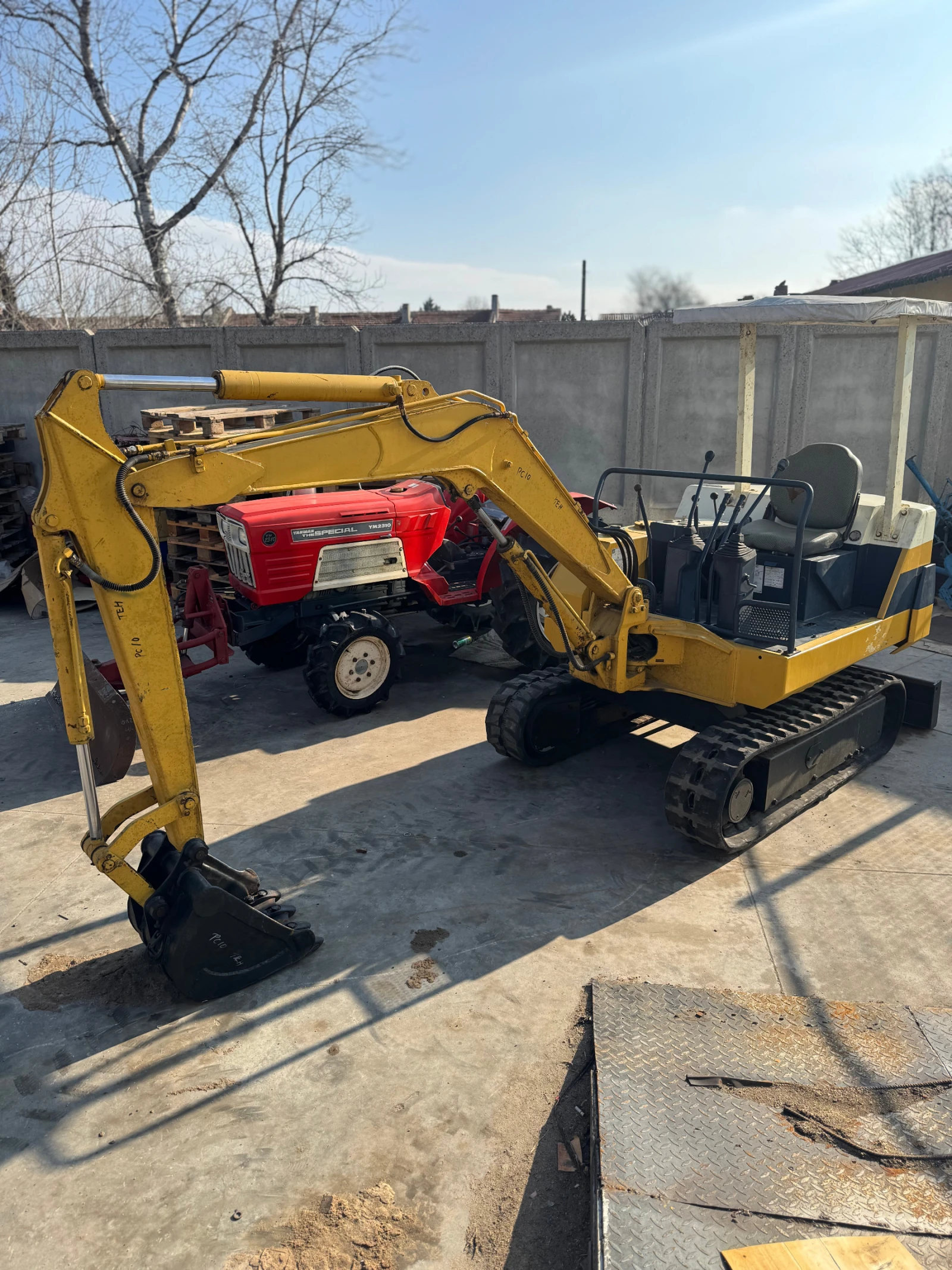 Багер Komatsu PC-10 - изображение 3