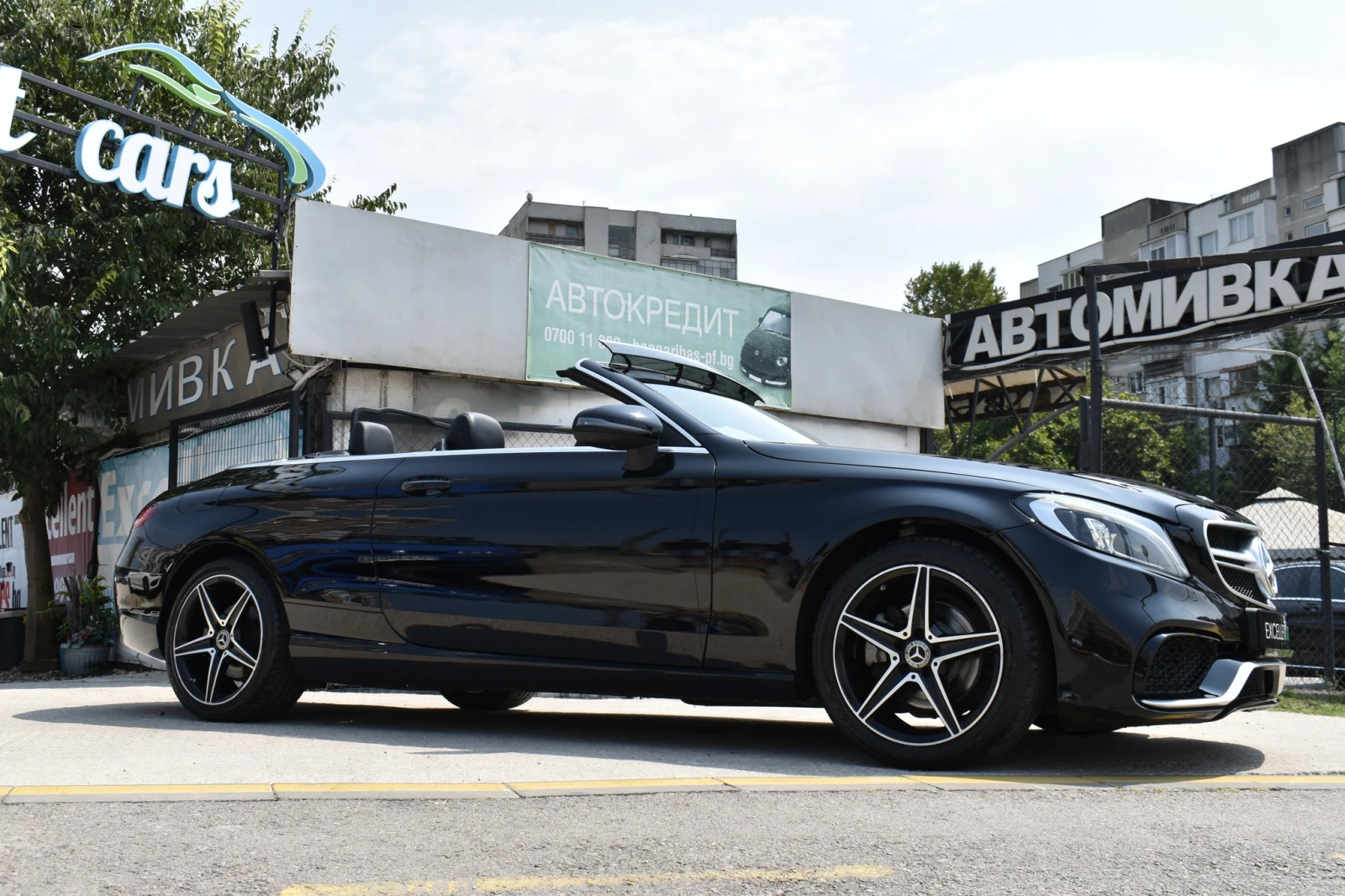 Mercedes-Benz C 220 AMG-LINE* CONVERTIBLE* FULL-LED - изображение 8