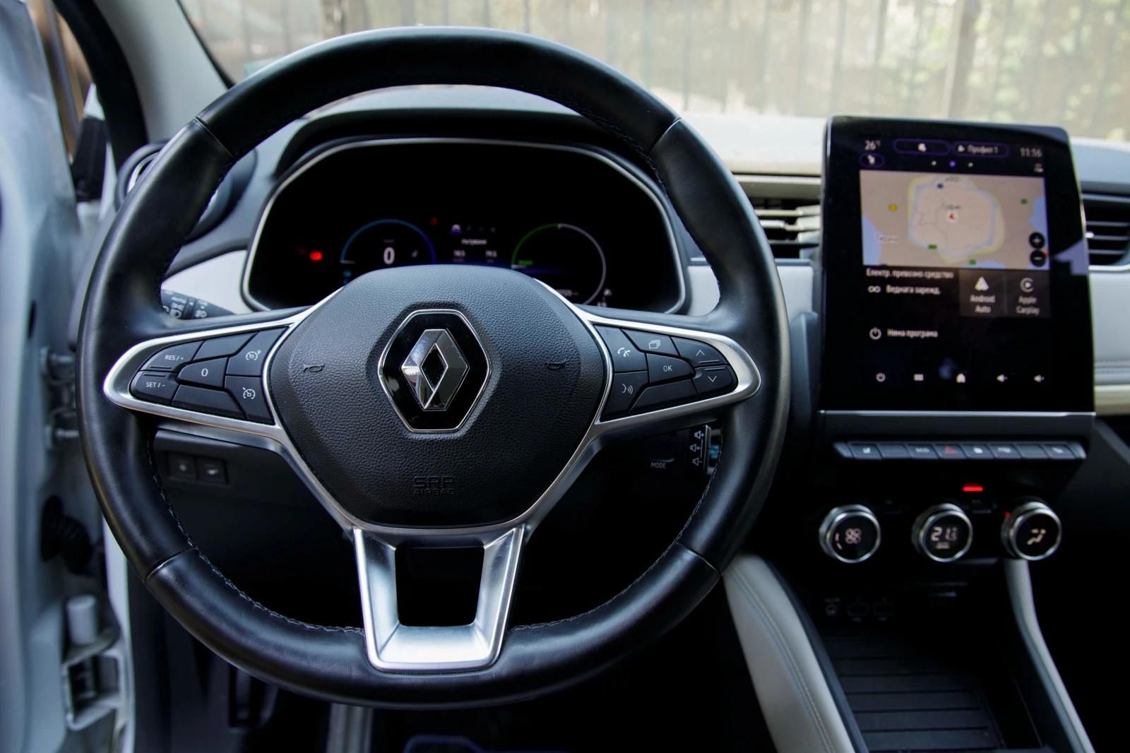 Renault Zoe Renault Zoe R135 52kWh / CCS 50kW , снимка 6 - Автомобили и джипове - 55606941