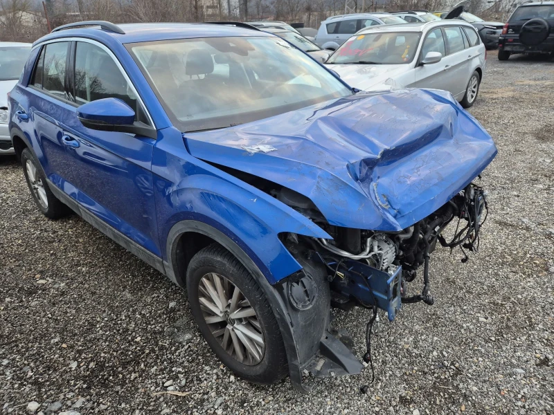 VW T-Roc 2.0TDI, 4Х4, АВТОМАТ, УДАРЕН ДЖИП, снимка 6 - Автомобили и джипове - 48773894