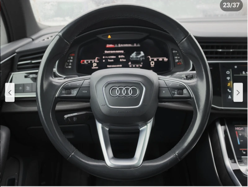 Audi Q7 3.0T* 360КАМЕРА* ПАНОРАМА* LANE* ASSIST* , снимка 9 - Автомобили и джипове - 52733376