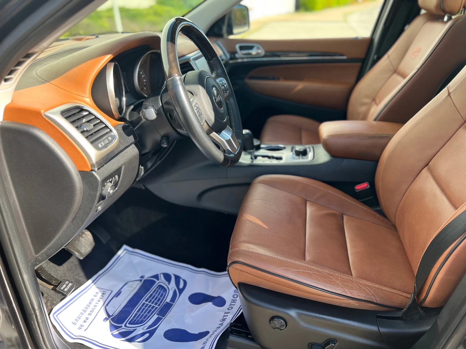 Jeep Grand cherokee 3.0CRDI-Overland-FULL-лизинг през Уникредит  - изображение 9