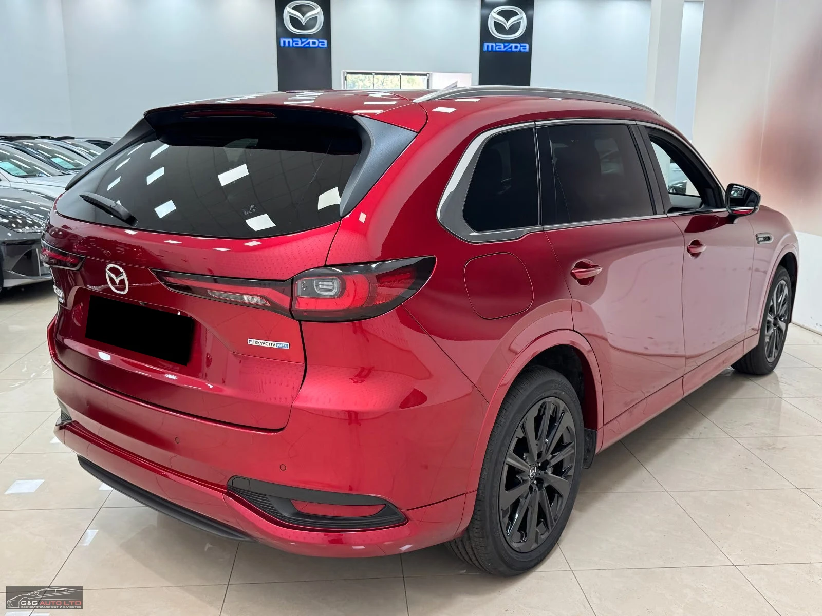 Mazda CX-80 PHEV/4X4/327HP/HOMURA/360/DIGITAL/LED/710z, снимка 4 - Автомобили и джипове - 55560010