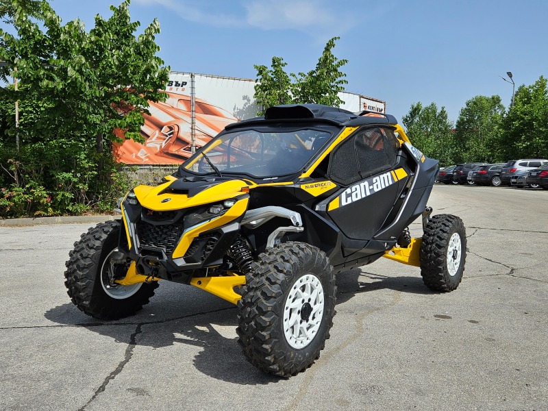 Can-Am Maverick R RS 240к.с. ЧИСТО НОВ!!!Carbon Black and Yellow, снимка 1 - Мотоциклети и мототехника - 46348129
