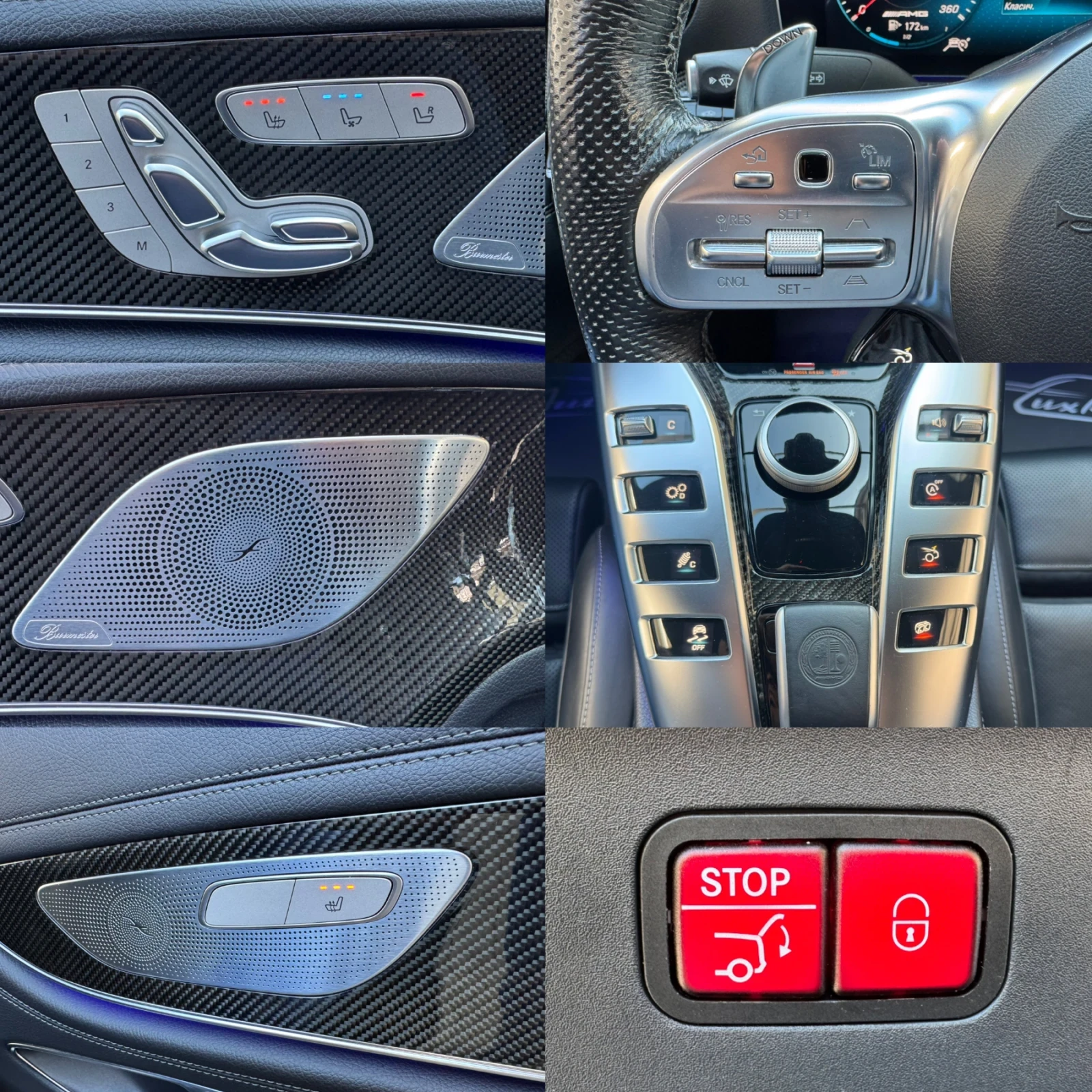 Mercedes-Benz AMG GT 63S#BRABUS700#CERAMIC#CARBON#DESIGNO#MAGICSKY | Mobile.bg   14