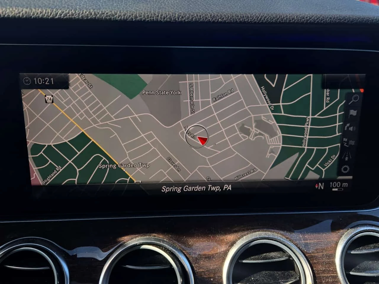 Mercedes-Benz E 400 CARFAX /Кожа/Нави/Подгрев/Пано/Кафяв салон, снимка 10 - Автомобили и джипове - 54000890