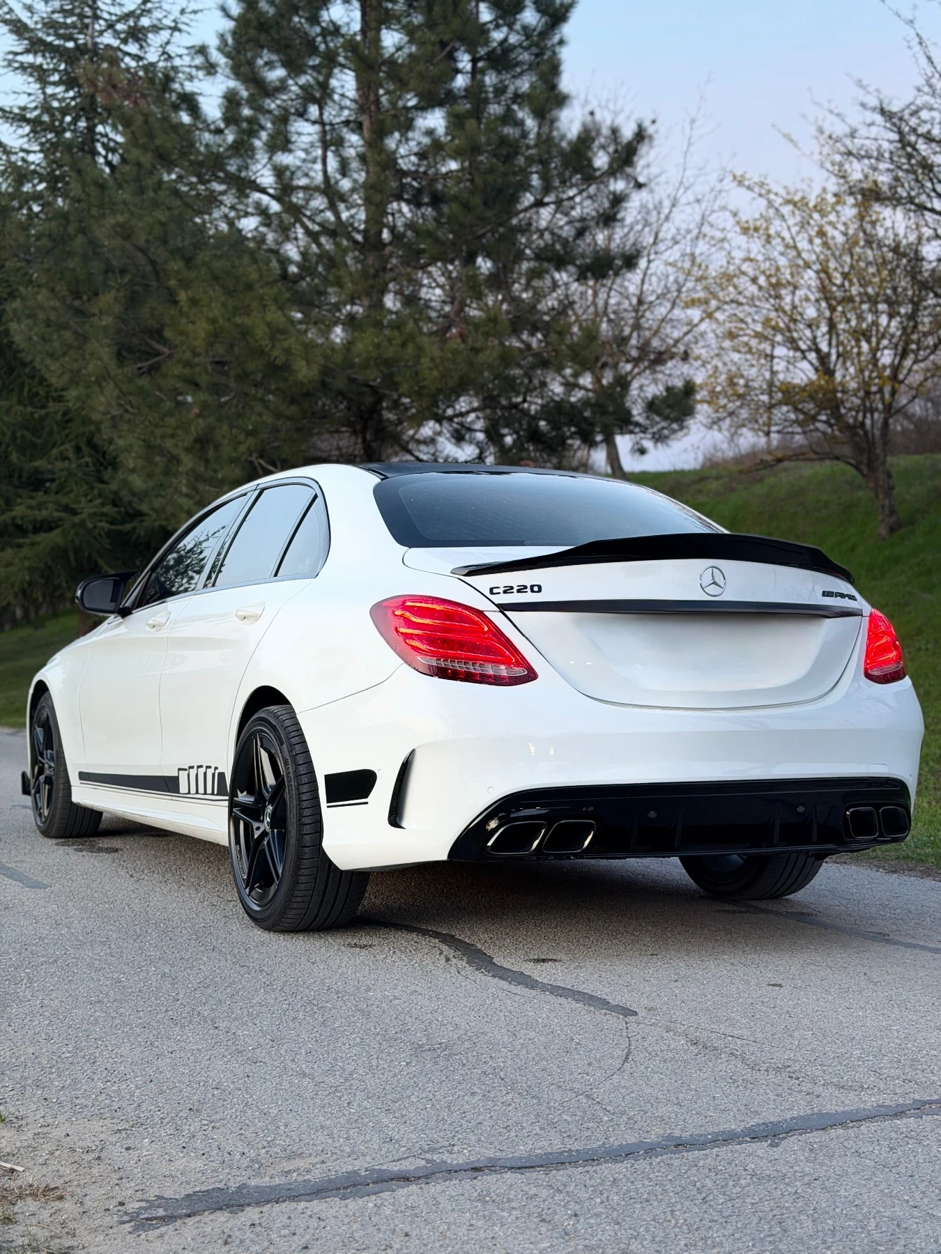 Mercedes-Benz C 220 AMG LINE/������� ���� � ��� | Mobile.bg � ����������� 3