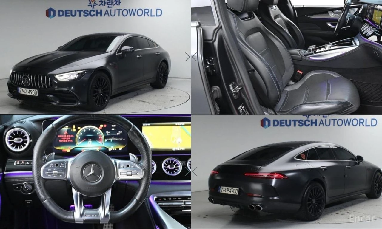 Mercedes-Benz GT 43 AMG* 4MATIC+ * ПАНО* BURMESTER* ХЕДЪП* 360 КАМЕ