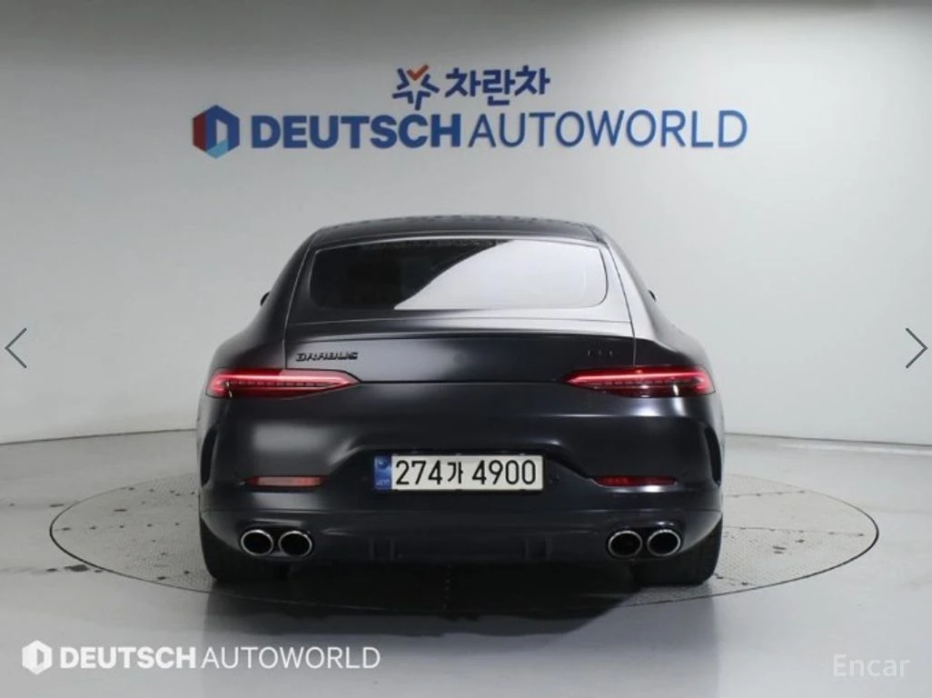 Mercedes-Benz GT 43 AMG* 4MATIC+ * ПАНО* BURMESTER* ХЕДЪП* 360 КАМЕ, снимка 4 - Автомобили и джипове - 54441362
