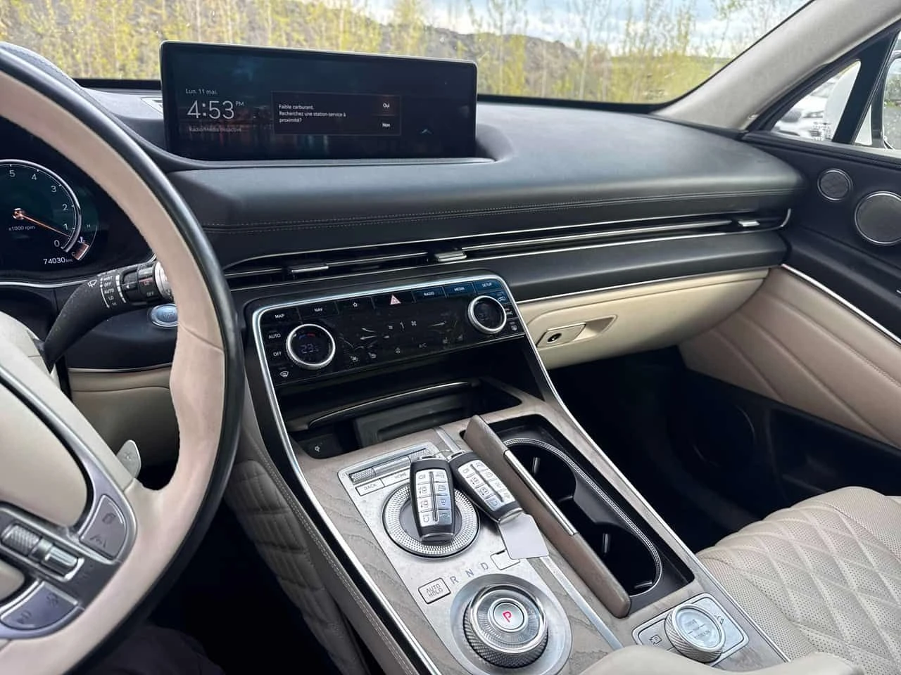Genesis GV80 * 3.5T Prestige * OБУДХВНАЕ* МАСАЖ* ДИСТРОНИК* ПАН, снимка 9 - Автомобили и джипове - 54527827