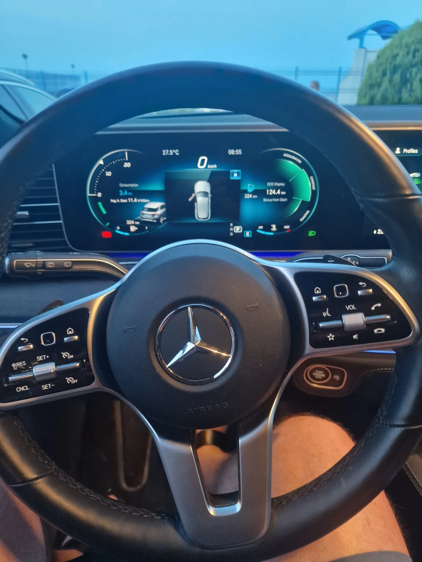 Mercedes-Benz GLE 350 Панорама, 7 местен, AMG пакет, снимка 2 - Автомобили и джипове - 54204796