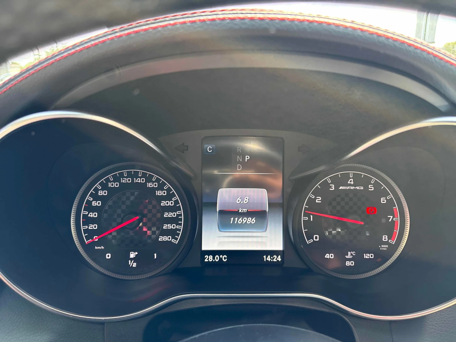 Mercedes-Benz GLC 43 AMG / BURMESTER / 360 / CARFAX / АВТОКРЕДИТ, снимка 8 - Автомобили и джипове - 55858553