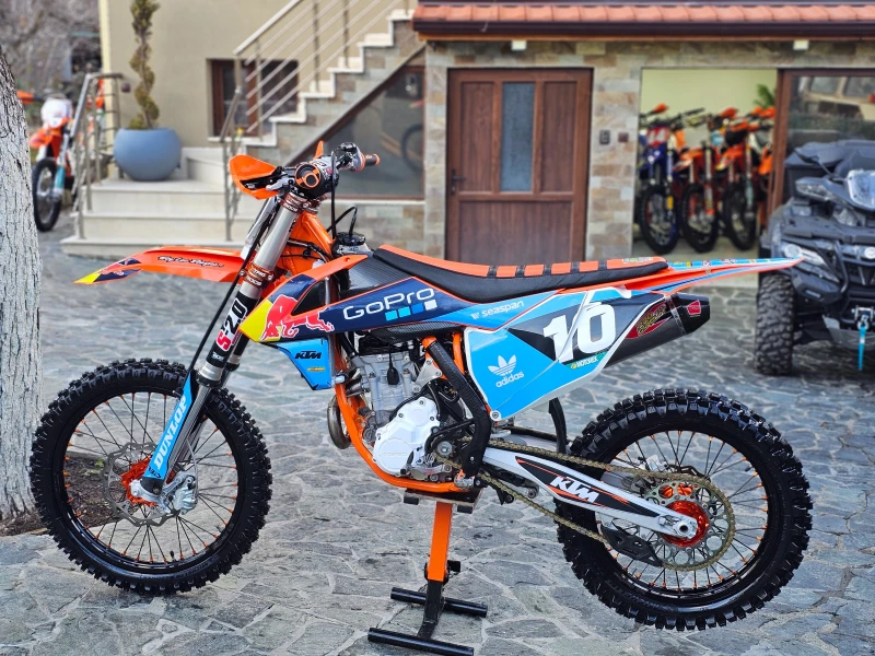 Ktm SX-F 250#СТАРТЕР#2 РЕЖИМА#ТРАКШЪН КОНТРОЛ#ЛИЗИНГ, снимка 11 - Мотоциклети и мототехника - 48790027