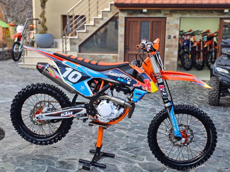 Ktm SX-F 250#СТАРТЕР#2 РЕЖИМА#ТРАКШЪН КОНТРОЛ#ЛИЗИНГ, снимка 2 - Мотоциклети и мототехника - 48790027