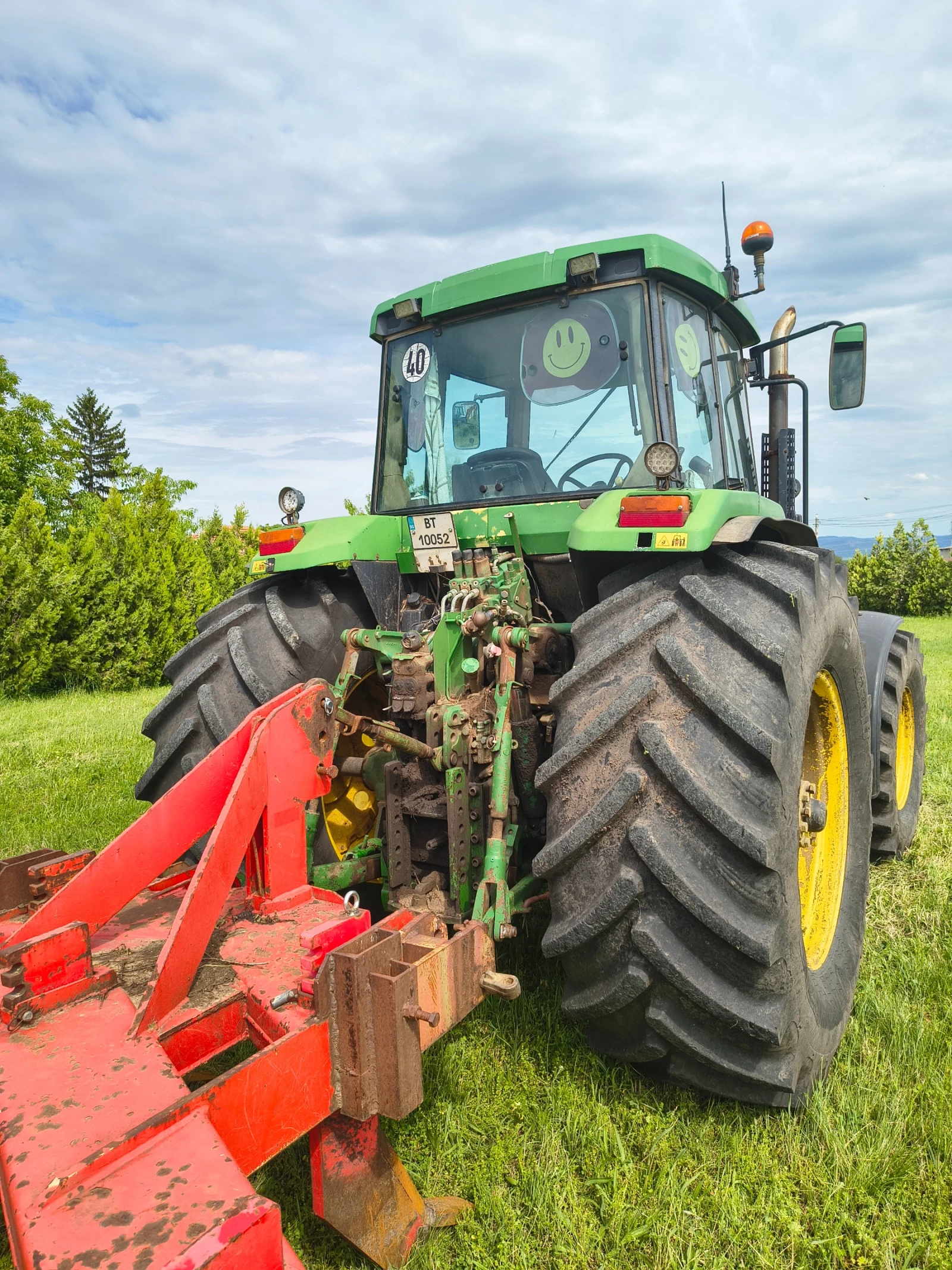 Трактор John Deere 7600, снимка 6 - Селскостопанска техника - 54685810