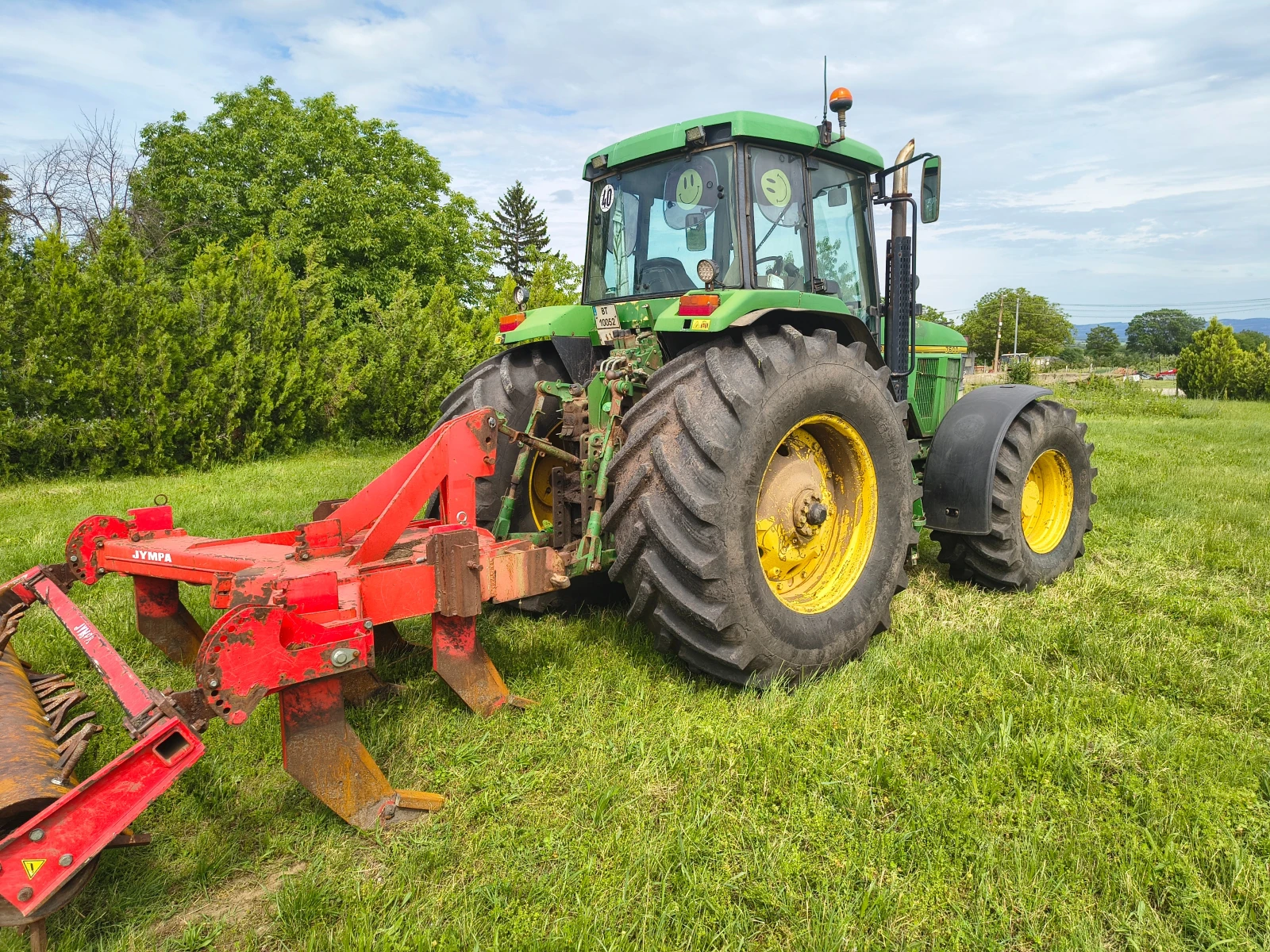 Трактор John Deere 7600, снимка 5 - Селскостопанска техника - 54685810