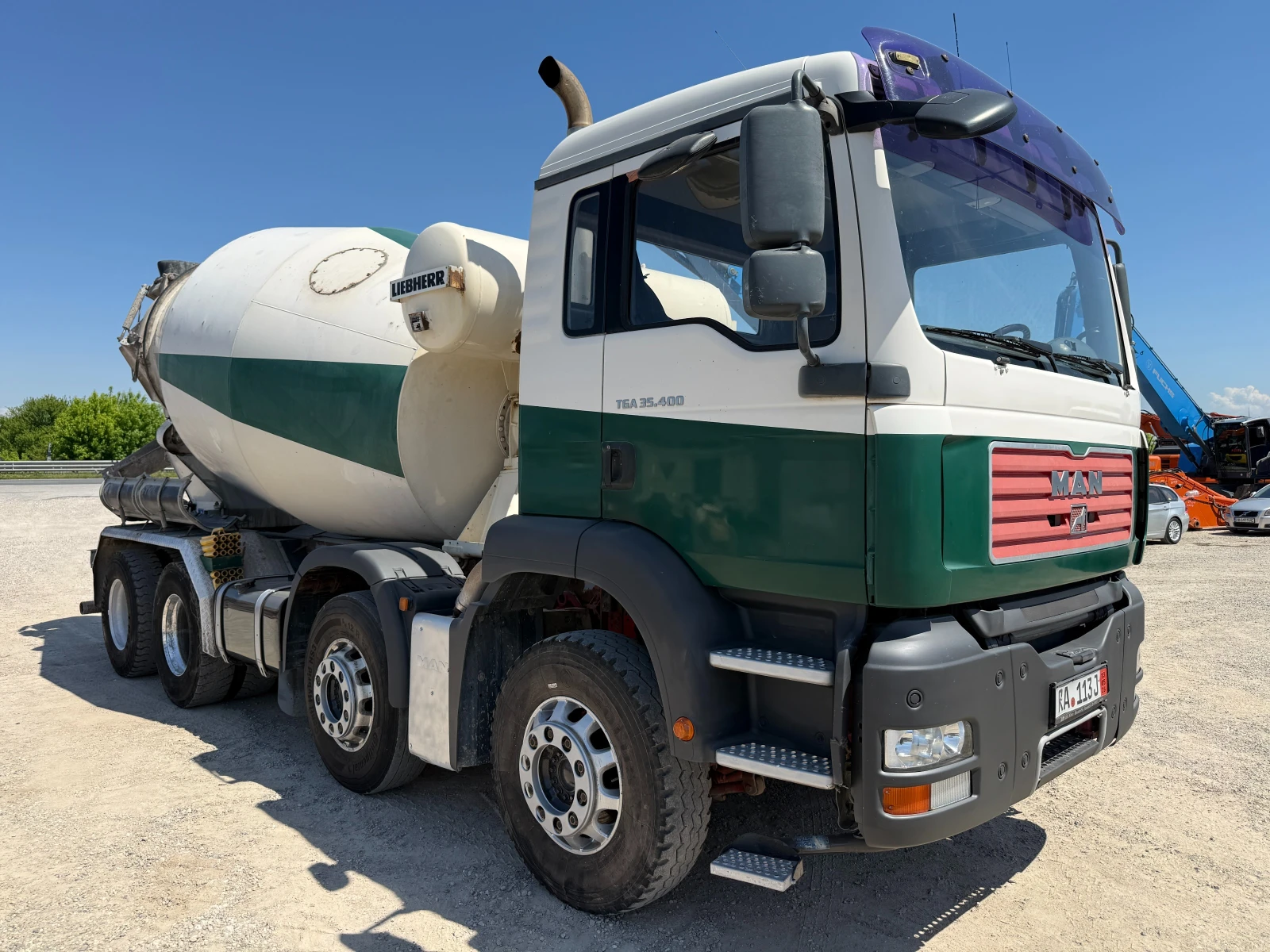 Бетон миксер Man TGA 35.400, снимка 13 - Индустриална техника - 54263991