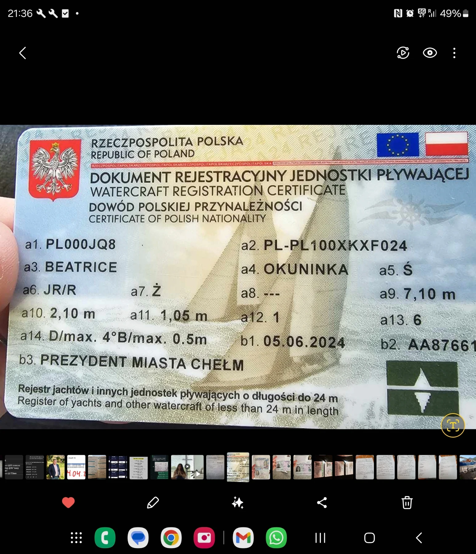 Ветроходна лодка Wibo van Wijk 11 - изображение 4