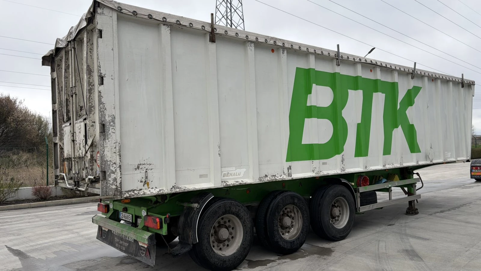 Полуремарке Benalu TX 39 BB, снимка 2 - Ремаркета - 54040735