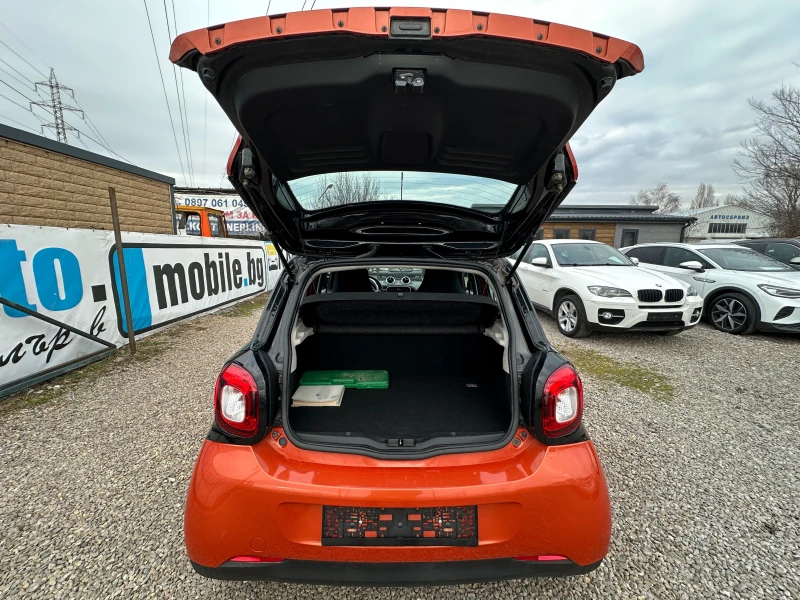 Smart Forfour 1.0i A/C 74000km./EURO-6B/ПАНОРАМА, снимка 12 - Автомобили и джипове - 49291575