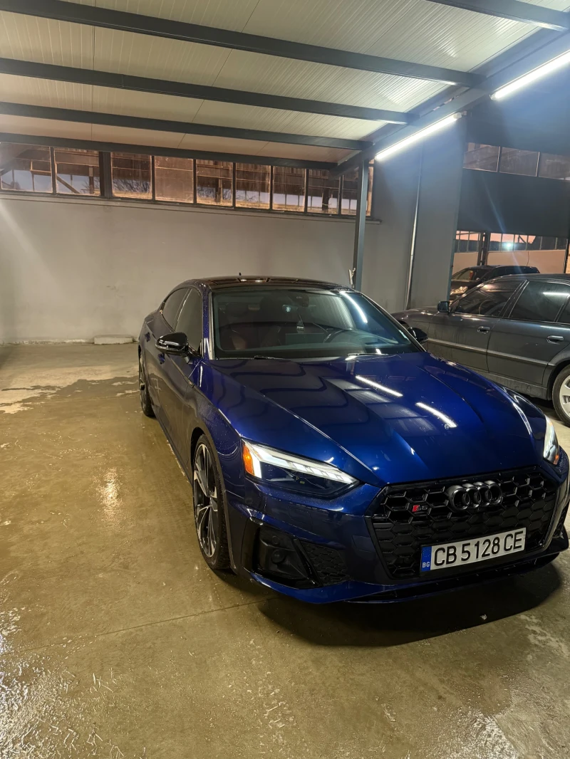 Audi S5 Audi S5  Navarra blue Sportback Quattro