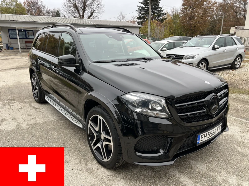 Mercedes-Benz GLS 350 CDi, DESIGNIO, AMG, ПАНОРАМА, ШВЕЙЦАРИЯ, снимка 1 - Автомобили и джипове - 47942183